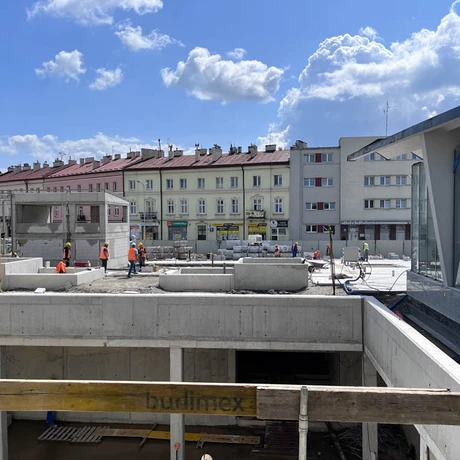 Budowa Rzeszowskiego Centrum Komunikacyjnego [lipiec 2023] - fot 9